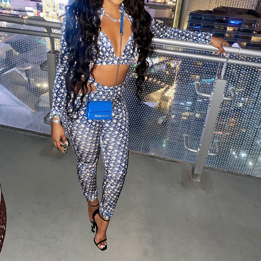 3 piece pants set